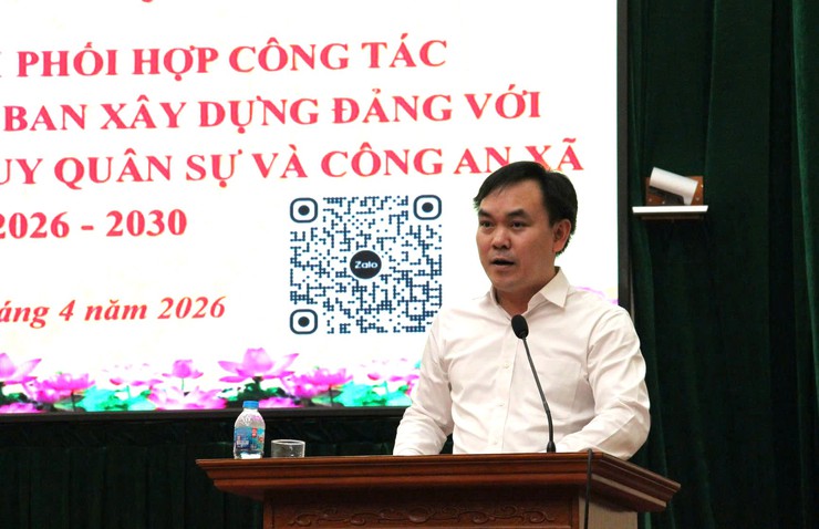 Hòa Lạc ký kết chương trình phối hợp công tác tuyên giáo, dân vận giai đoạn 2026–2030- Ảnh 5.
