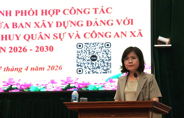 Hòa Lạc ký kết chương trình phối hợp công tác tuyên giáo, dân vận giai đoạn 2026–2030- Ảnh 7.