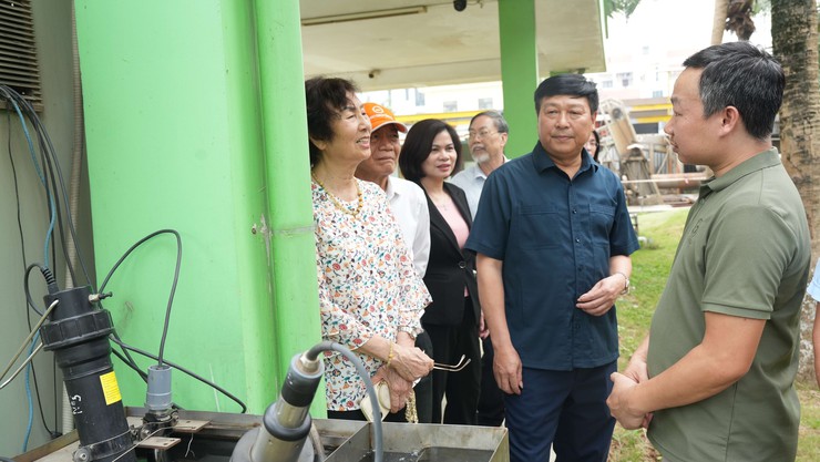 Uỷ ban Mặt trận Tổ quốc thành phố giám sát tại xã Dương Hoà về công tác thu gom, xử lý rác thải, vệ sinh môi trường - Ảnh 2.