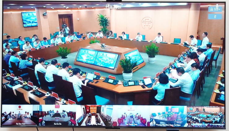 Phường Yên Nghĩa tham dự hội nghị trực tuyến phiên họp UBND Thành phố thường kỳ tháng 4 năm 2026- Ảnh 2.