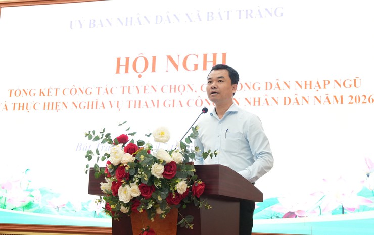 Bát Tràng hoàn thành 100% chỉ tiêu tuyển quân năm 2026- Ảnh 2.