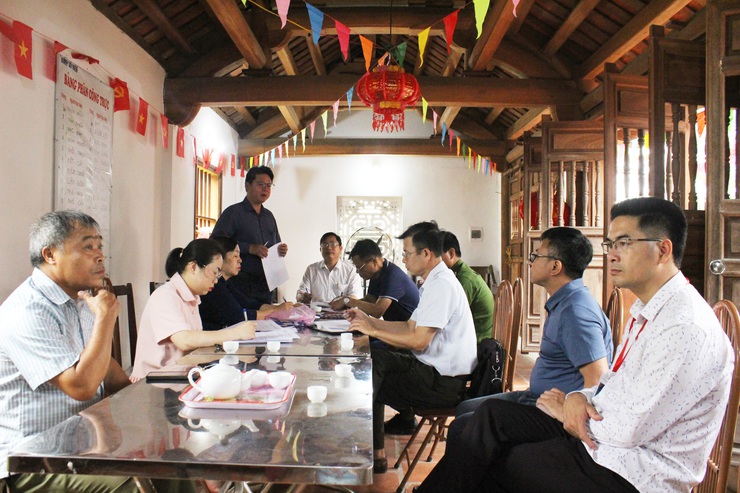 Kiểm tra công tác tổ chức Lễ hội truyền thống Đình Cổ Hiền thôn An Hiền và Lễ hội truyền thống Đình làng Bài Trượng năm 2026- Ảnh 3.