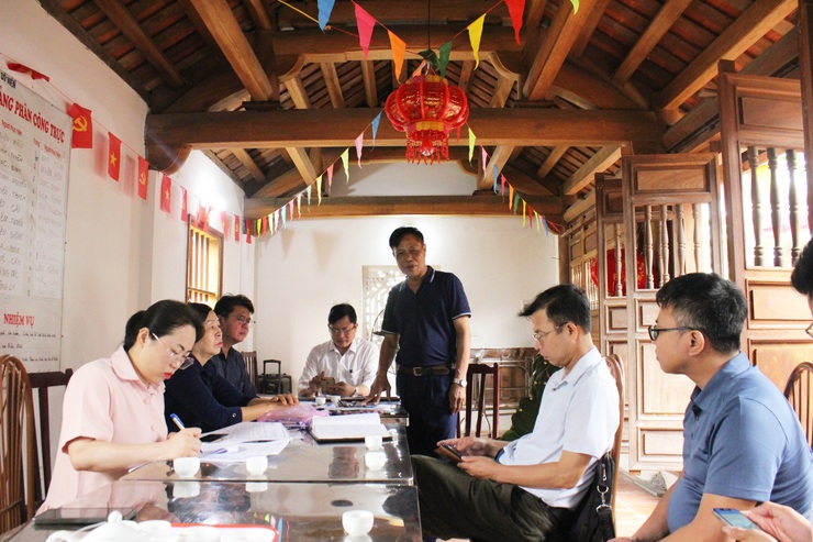 Kiểm tra công tác tổ chức Lễ hội truyền thống Đình Cổ Hiền thôn An Hiền và Lễ hội truyền thống Đình làng Bài Trượng năm 2026- Ảnh 2.