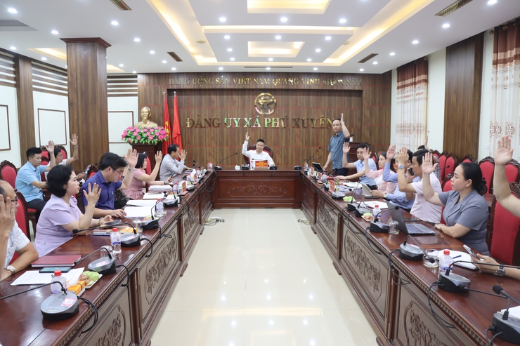 Hội nghị lần thứ sáu Ban Chấp hành Đảng bộ xã Phú Xuyên khóa I, nhiệm kỳ 2025 – 2030- Ảnh 4.