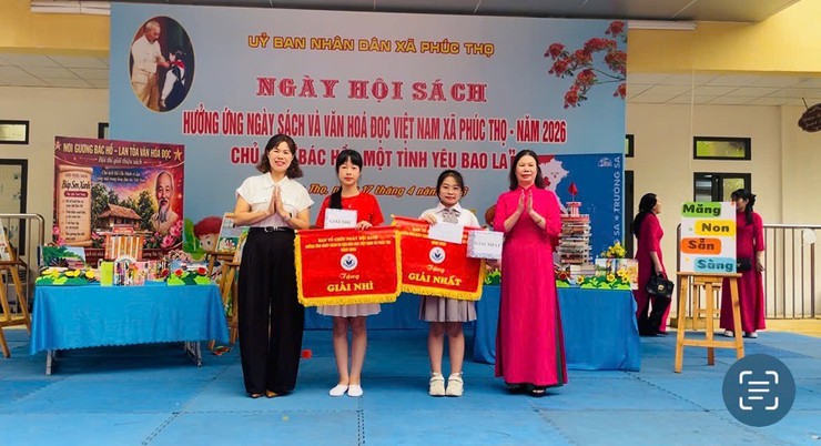 Phúc Thọ lan tỏa Ngày hội sách năm 2026 với chủ đề "Bác Hồ - Một tình yêu bao la"- Ảnh 13.
