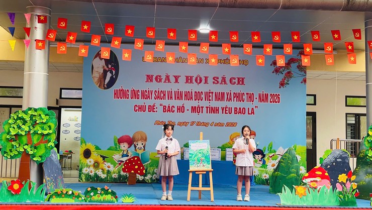 Phúc Thọ lan tỏa Ngày hội sách năm 2026 với chủ đề "Bác Hồ - Một tình yêu bao la"- Ảnh 7.