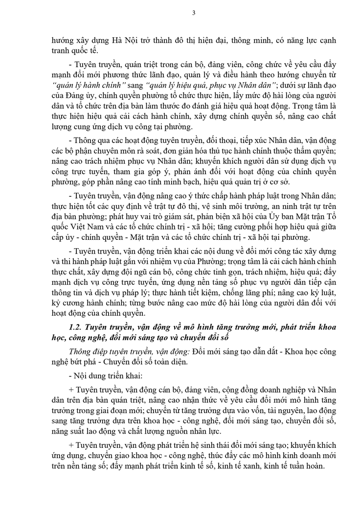 Kế hoạch 68-KH/ĐU về việc Tuyên truyền, vận động thực hiện Nghị quyết Đại hội đại biểu toàn quốc lần thứ XIV của Đảng- Ảnh 3.