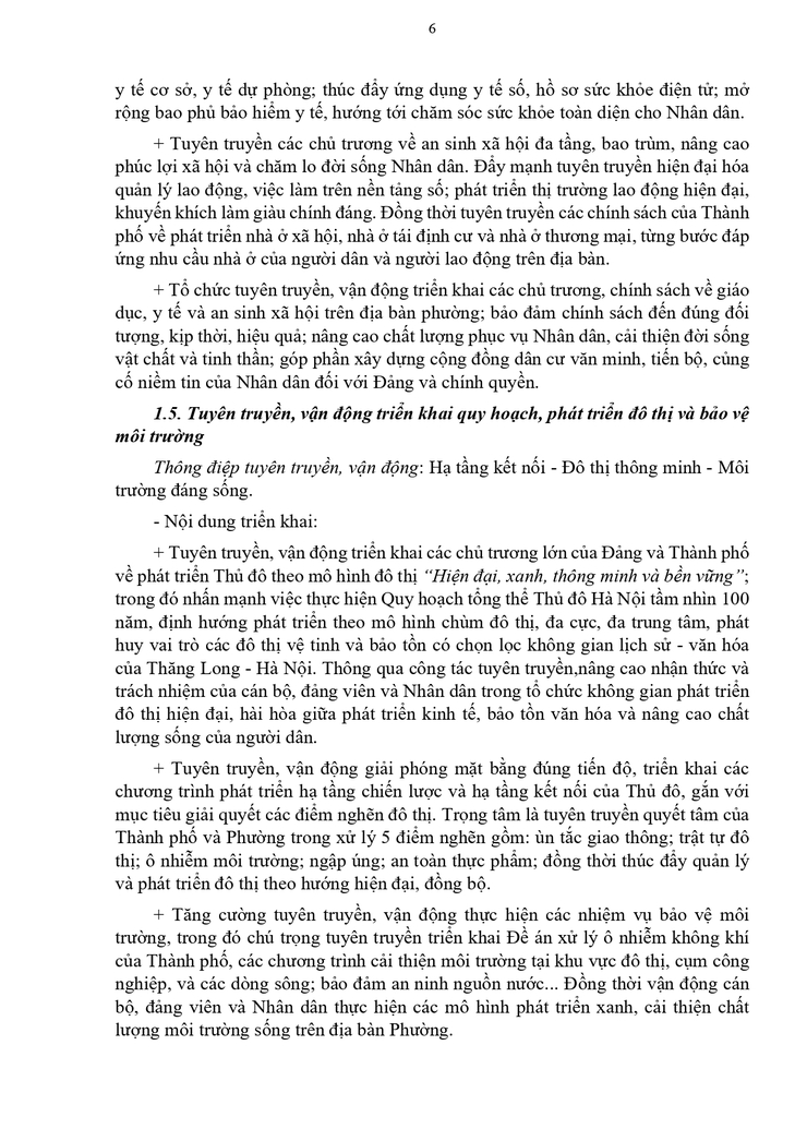 Kế hoạch 68-KH/ĐU về việc Tuyên truyền, vận động thực hiện Nghị quyết Đại hội đại biểu toàn quốc lần thứ XIV của Đảng- Ảnh 6.