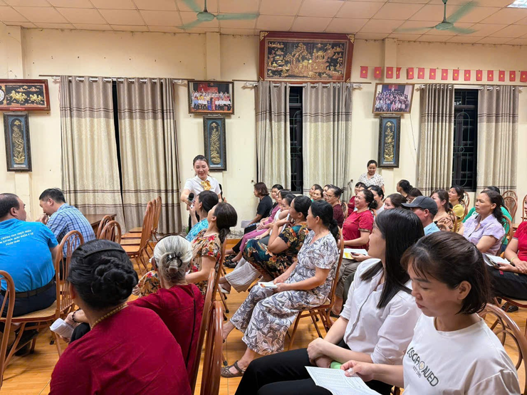 Hội nghị tuyên truyền chính sách BHXH, BHYT tự nguyện tại Tân Lập- Ảnh 2.