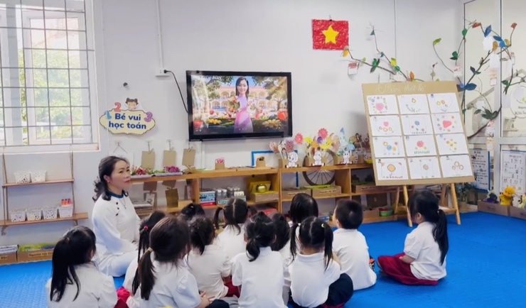 CHUYỆN NHỎ Ở TRƯỜNG MẦM NON THỊNH LIỆT: KHI CÔNG NGHỆ TRỞ THÀNH NHỊP CẦU YÊU THƯƠNG- Ảnh 1.