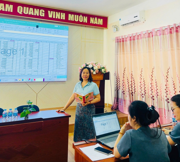 TRƯỜNG MẦM NON THỊNH LIỆT BỒI DƯỠNG CHUYÊN MÔN NUÔI DƯỠNG TÍNH KHẨU PHẦN ĂN CHO TRẺ- Ảnh 1.