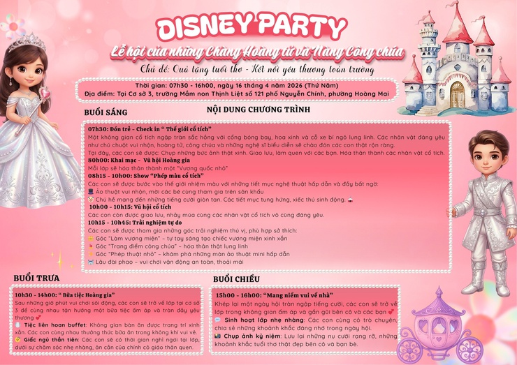 RỘN RÀNG CHUẨN BỊ "DISNEY PARTY" – KHI CẢ NGÔI TRƯỜNG CÙNG DỆT NÊN MỘT THẾ GIỚI CỔ TÍCH- Ảnh 2.
