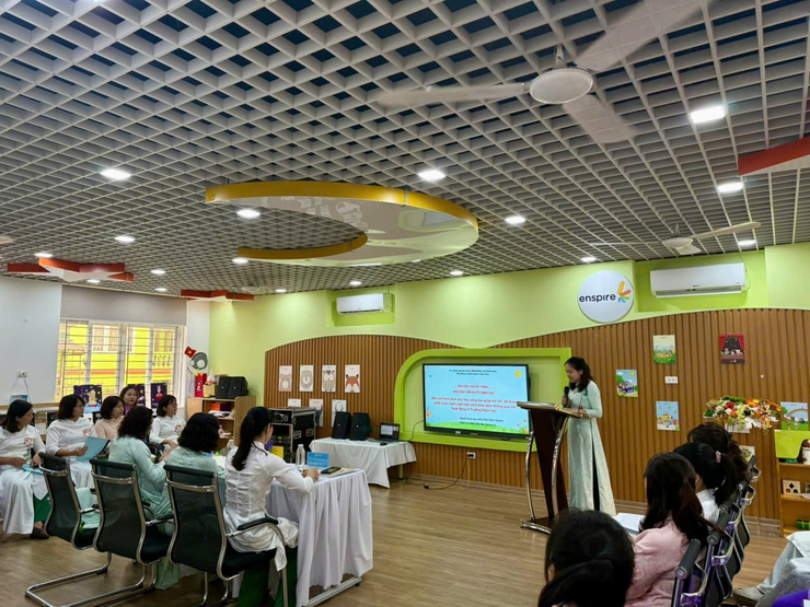 TRƯỜNG MẦM NON TÂN MAI TỔ CHỨC HỘI NGHỊ XÉT DUYỆT "GIẢI THƯỞNG NHÀ GIÁO TÂM HUYẾT SÁNG TẠO NĂM HỌC 2025-2026".- Ảnh 3.