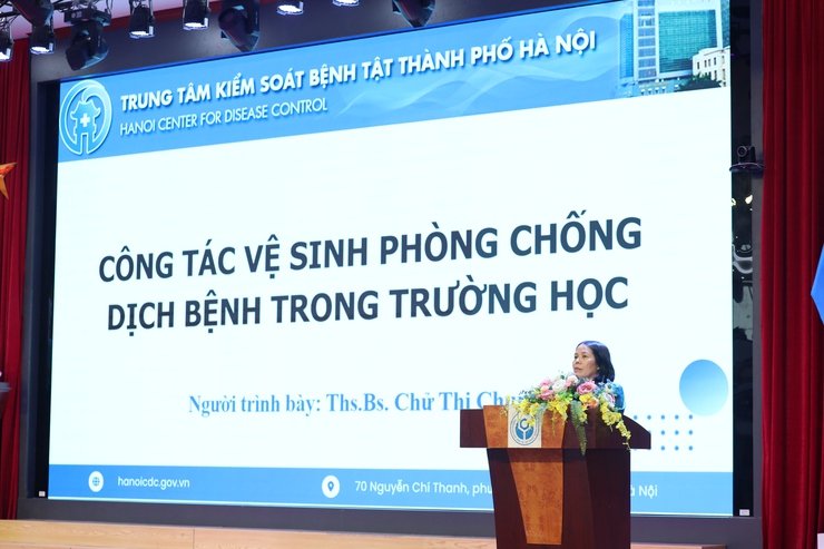 CDC Hà Nội: Tập huấn chăm sóc sức khỏe cho sinh viên- Ảnh 1.