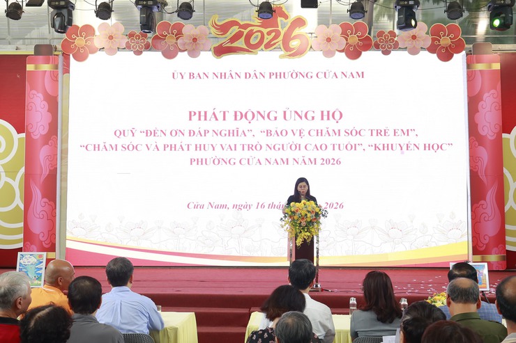 Phường Cửa Nam phát động ủng hộ các Quỹ xã hội năm 2026- Ảnh 5.