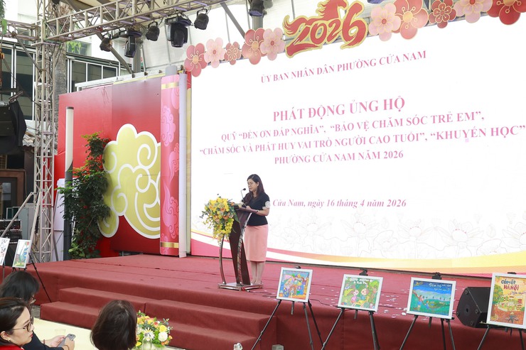 Phường Cửa Nam phát động ủng hộ các Quỹ xã hội năm 2026- Ảnh 4.