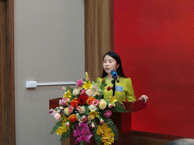 Thí sinh Hoàng Minh Hằng, đại diện BCHQS xã Thanh Trì đạt giải Nhì Hội thi Báo cáo viên giỏi năm 2026 – Khối thi đua số 18- Ảnh 3.