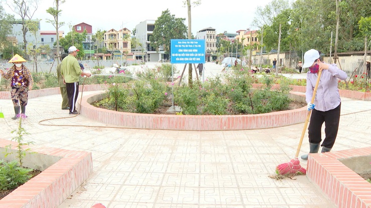 Gương sáng trong phong trào xây dựng môi trường xanh – sạch – đẹp- Ảnh 1.