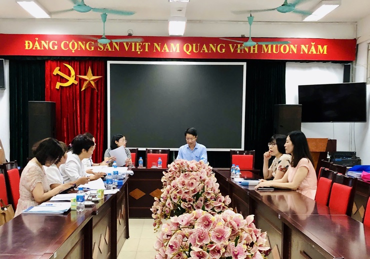 Phường Ngọc Hà tiếp tục đẩy mạnh kiểm tra đột xuất công tác ATTP tại các cơ sở giáo dục- Ảnh 1.