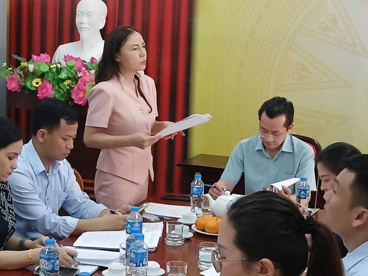 Đoàn khảo sát của Sở Văn hóa và Thể thao Hà Nội làm việc tại phường Đông Ngạc về thí điểm mô hình tổ chức hoạt động tại thiết chế văn hóa, thể thao cơ sở- Ảnh 2.