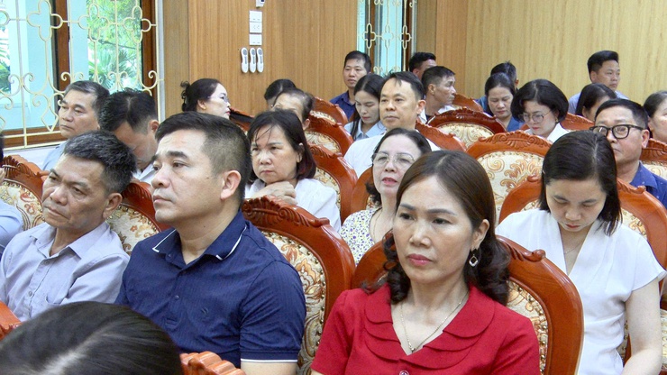 Đảng ủy xã Thư Lâm tổ chức Hội nghị quán triệt, triển khai chương trình hành động của Trung ương, Thành phố và của Đảng ủy xã; hướng dẫn nghiệp vụ công tác kiểm tra, giám sát, thi hành kỷ luật trong Đảng- Ảnh 8.