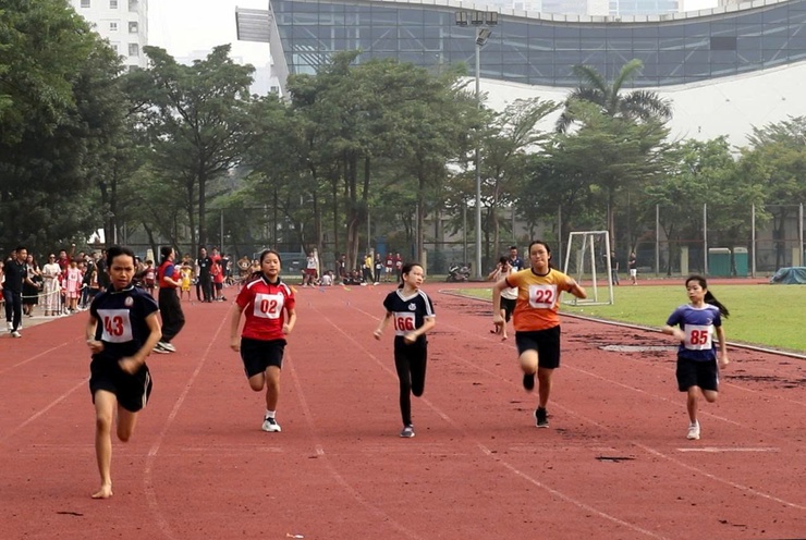 Phường Yên Hòa tổ chức thành công Giải thể thao học sinh phổ thông năm học 2025 - 2026.- Ảnh 1.