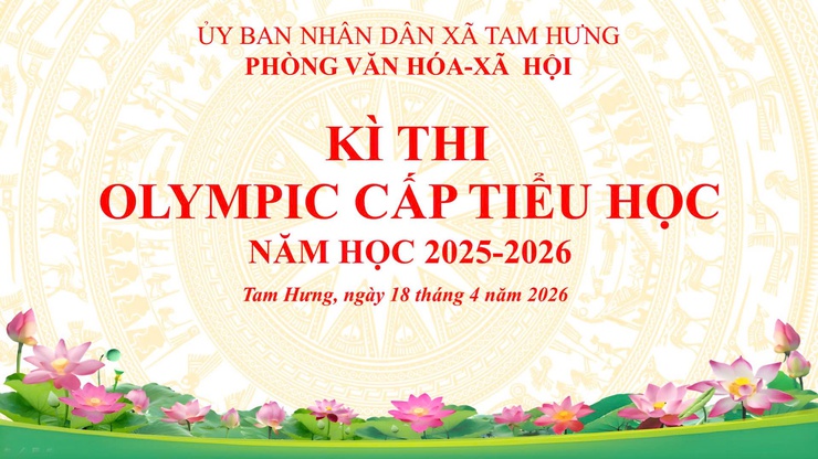 628 học sinh tiểu học sẵn sàng tham dự Kỳ thi Olympic năm học 2025–2026- Ảnh 1.