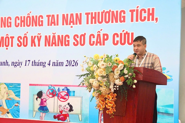 XÃ VĨNH THANH TỔ CHỨC TRUYỀN THÔNG PHÒNG, CHỐNG TAI NẠN THƯƠNG TÍCH, ĐUỐI NƯỚC VÀ KỸ NĂNG SƠ CẤP CỨU- Ảnh 4.