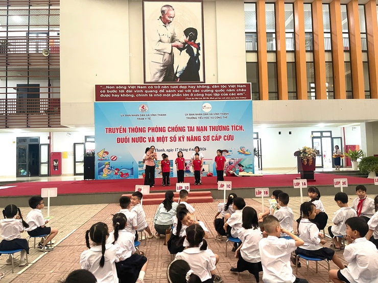 XÃ VĨNH THANH TỔ CHỨC TRUYỀN THÔNG PHÒNG, CHỐNG TAI NẠN THƯƠNG TÍCH, ĐUỐI NƯỚC VÀ KỸ NĂNG SƠ CẤP CỨU- Ảnh 16.