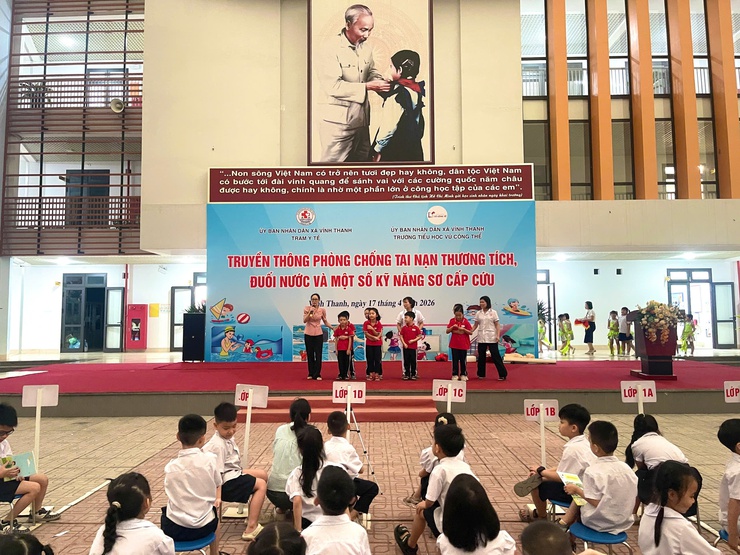 XÃ VĨNH THANH TỔ CHỨC TRUYỀN THÔNG PHÒNG, CHỐNG TAI NẠN THƯƠNG TÍCH, ĐUỐI NƯỚC VÀ KỸ NĂNG SƠ CẤP CỨU- Ảnh 18.