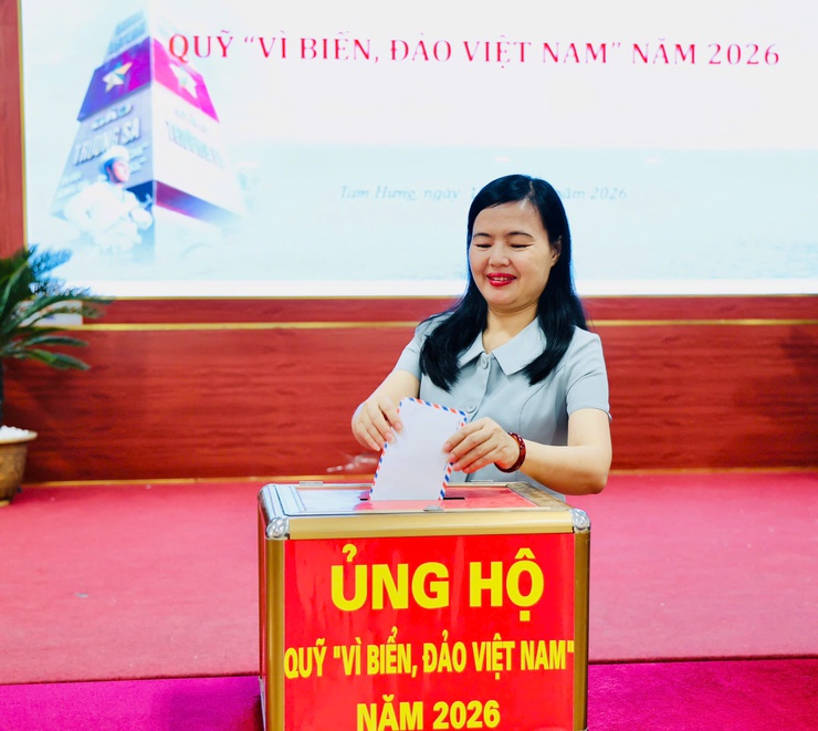 Xã Tam Hưng phát động Quỹ "Vì biển, đảo Việt Nam" năm 2026: Hơn 50 triệu đồng được ủng hộ trong ngày đầu hưởng ứng- Ảnh 8.