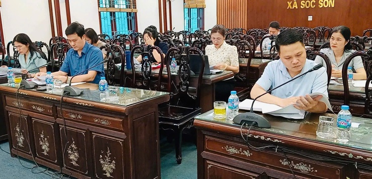 THƯỜNG TRỰC HĐND XÃ SÓC SƠN HỌP PHIÊN THÁNG 4/2026, TRIỂN KHAI NHIỀU NHIỆM VỤ TRỌNG TÂM- Ảnh 2.