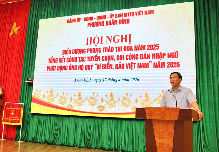 Xuân Đỉnh biểu dương phong trào thi đua năm 2025, khẳng định những kết quả nổi bật trên các lĩnh vực- Ảnh 5.