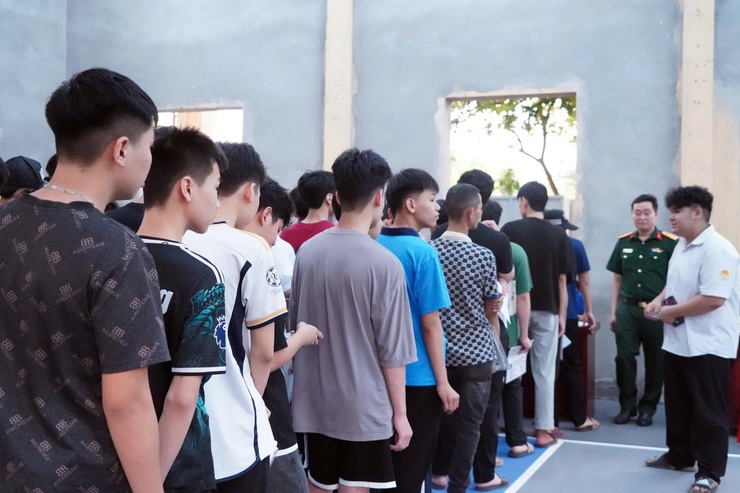 Phường Chương Mỹ thực hiện hiệu quả ngày đầu đăng ký nghĩa vụ quân sự năm 2026- Ảnh 6.