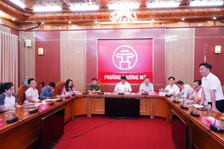 Chương Mỹ đối thoại, tháo gỡ khó khăn trong công tác giải phóng mặt bằng dự án Quốc lộ 6- Ảnh 6.