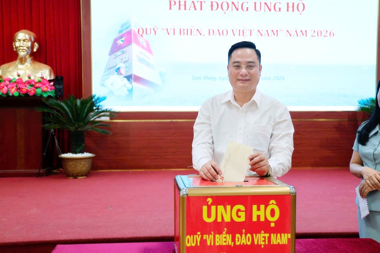 Xã Tam Hưng phát động Quỹ "Vì biển, đảo Việt Nam" năm 2026: Hơn 50 triệu đồng được ủng hộ trong ngày đầu hưởng ứng- Ảnh 7.