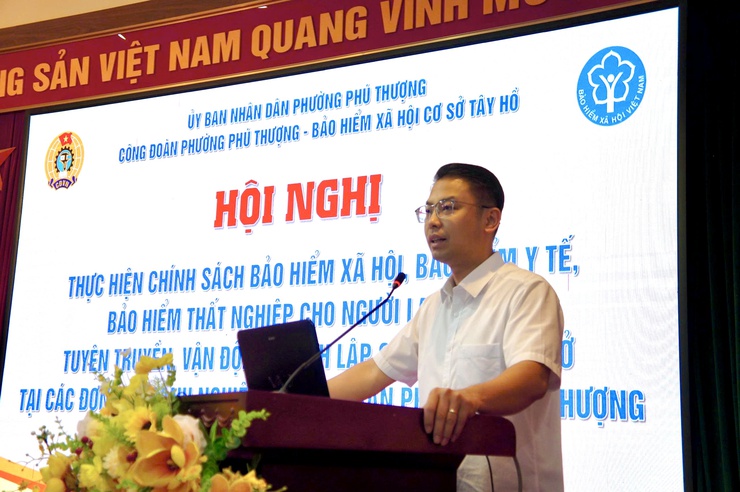 Phường Phú Thượng tăng cường thực hiện chính sách BHXH, BHYT, BHTN – đồng hành cùng doanh nghiệp và người lao động- Ảnh 3.