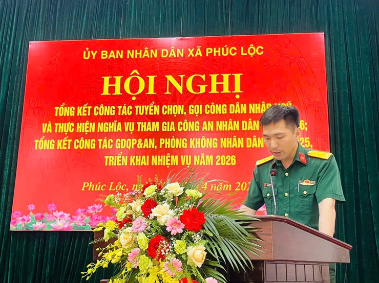 Phúc Lộc hoàn thành tốt chỉ tiêu tuyển quân năm 2026- Ảnh 4.