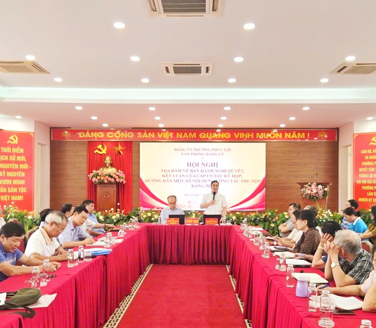 Hội nghị Toạ đàm về ban hành Nghị quyết, Kết luận của chi bộ sau kỳ họp hằng tháng; hướng dẫn một số nội dung về thu, nộp đảng phí- Ảnh 2.