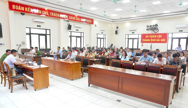 UBND xã Thiên Lộc giao ban Ban Chỉ đạo về phát triển khoa học, công nghệ, đổi mới sáng tạo, chuyển đổi số, cải cách hành chính và Đề án 06: Quyết liệt nâng cao chất lượng phục vụ người dân- Ảnh 2.