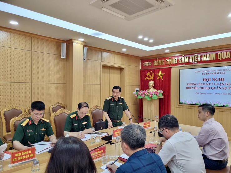 Đẩy mạnh giám sát Chi bộ Quân sự Phường Phú Thượng, nâng cao chất lượng nhiệm vụ quân sự, quốc phòng- Ảnh 3.