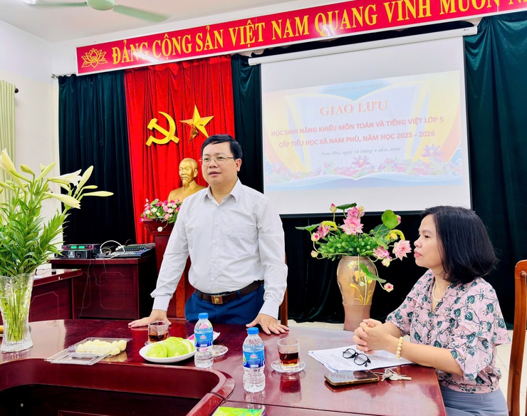 Sân chơi trí tuệ cho học sinh năng khiếu xã Nam Phù: Lan toả tinh thần học tập tích cực- Ảnh 1.