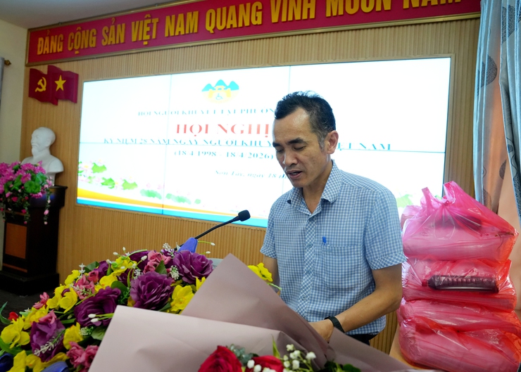 HỘI NGƯỜI KHUYẾT TẬT TỔ CHỨC KỶ NIỆM NGÀY NGƯỜI KHUYẾT TẬT VIỆT NAM- Ảnh 2.