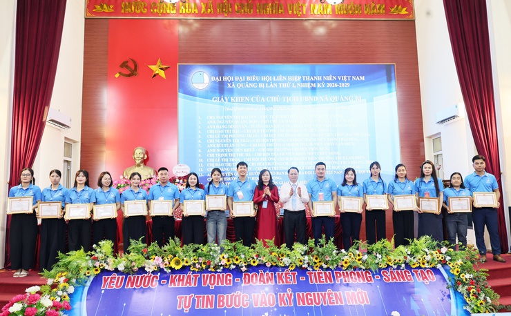 Đại hội đại biểu Hội LHTN Việt Nam xã Quảng Bị khóa I nhiệm kỳ 2026-2029 thành công tốt đẹp- Ảnh 12.