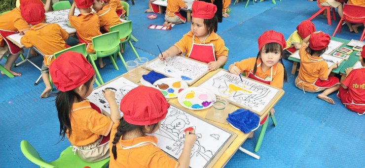NGÀY HỘI SẮC MÀU – LAN TỎA YÊU THƯƠNG, NUÔI DƯỠNG TUỔI THƠ- Ảnh 4.