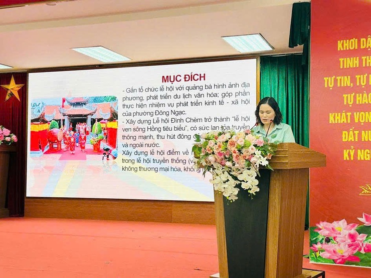 Phường Đông Ngạc triển khai Kế hoạch tổ chức Lễ hội truyền thống Đình Chèm năm 2026- Ảnh 1.