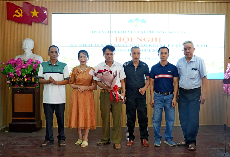 HỘI NGƯỜI KHUYẾT TẬT TỔ CHỨC KỶ NIỆM NGÀY NGƯỜI KHUYẾT TẬT VIỆT NAM- Ảnh 5.