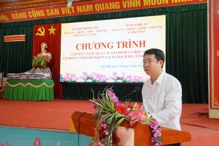 NGHĨA TÌNH CỬA NAM – TIẾP SỨC NHỮNG ƯỚC MƠ TẠI BẠCH HÀ (NGHỆ AN)- Ảnh 9.