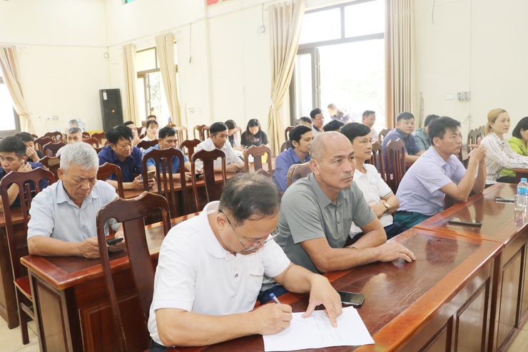 Hội nghị tập huấn an toàn thực phẩm lĩnh vực nông nghiệp và công thương trên địa bàn xã Trần Phú- Ảnh 2.