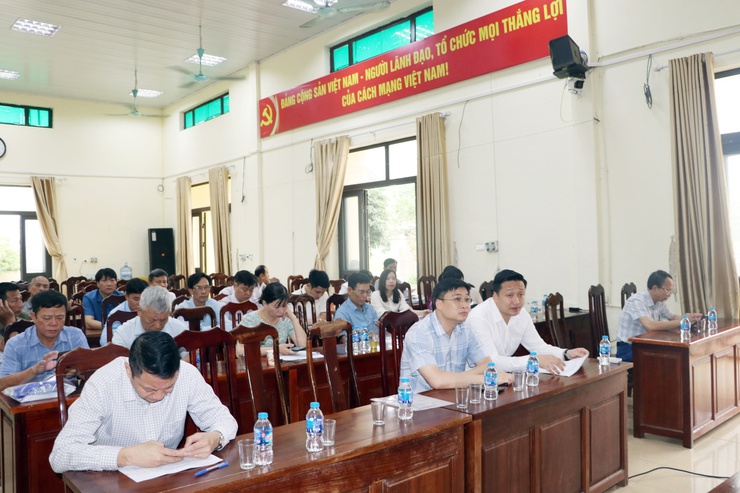 Hội nghị sơ kết 9 tháng hoạt động Trang thông tin điện tử xã Trần Phú- Ảnh 2.